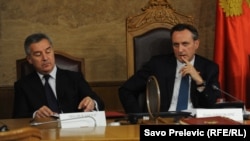 Milo Đukanović i Ranko Krivokapić