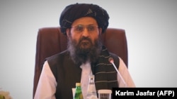 Mula Abdul Gani Baradar na mirovnim pregovorima između afganistanske vlade i talibana u Dohi u julu 2021