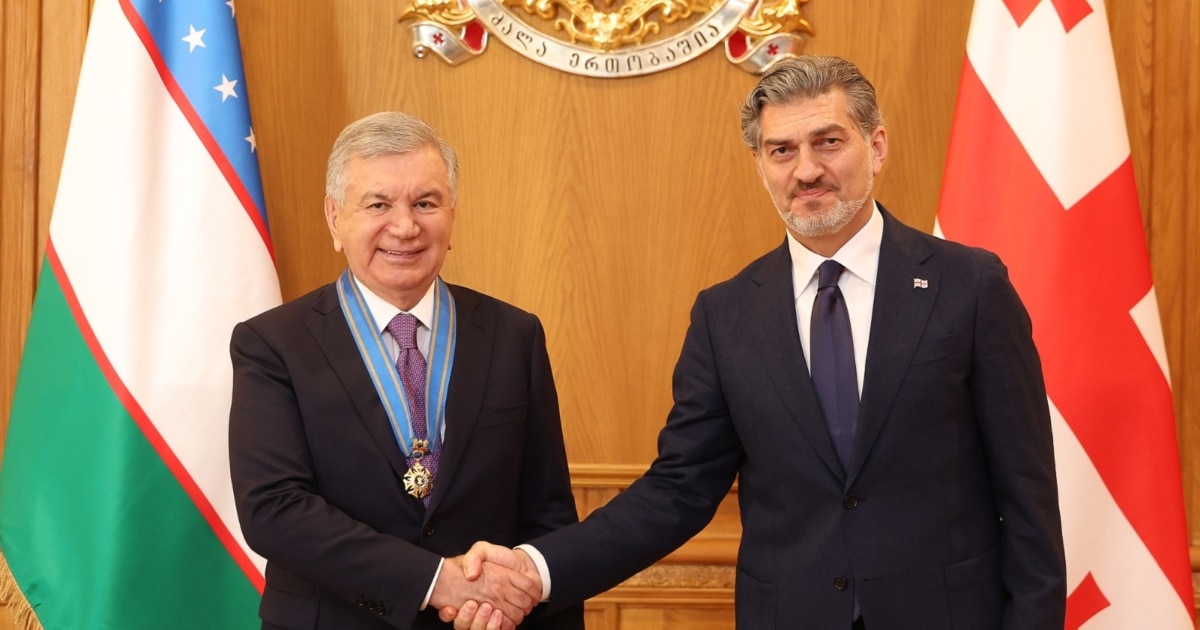 საქართველოს პირველად სტუმროიბს უზბეკეთის პრეზიდენტი