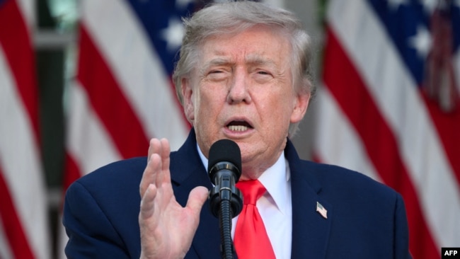 Presidenti amerikan, Donald Trump.