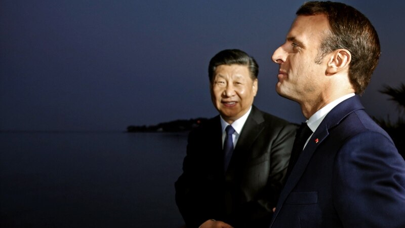 Кытайдын лидери Францияга келди 
