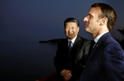 Си Цзиньпин и Эммануэль Макрон крепят китайско-французскую дружбу