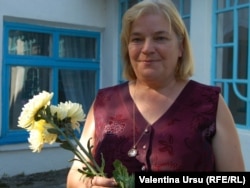Nina Scutaru, directoarea şcolii din Căpriana