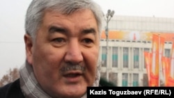 «Азат» ЖСДП бас хатшысы Әміржан Қосанов. Алматы, 9 қаңтар 2012 жыл.