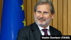 Еврокомесарот Јоханес Хан 