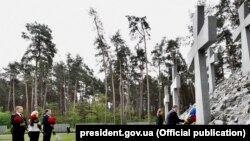 Церемония памяти жертв политических репрессий в Украине, Киев, 21 мая 2017 года