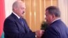 Belarus - Aliaksandr Lukashenka presents businessman Yury Chyzh with a state award, 28jun2013 