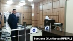 Қалалық сотқа кіретін пункт. Астана, 29 наурыз 2016 жыл. 