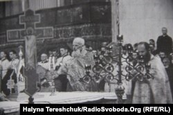 Отець Климеентій Шептицький відправляє богослужіння, Рим, 1939 рік