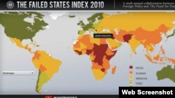 Snimak sa sajta Foreign Policyja sa izvještajem za Crnu Goru