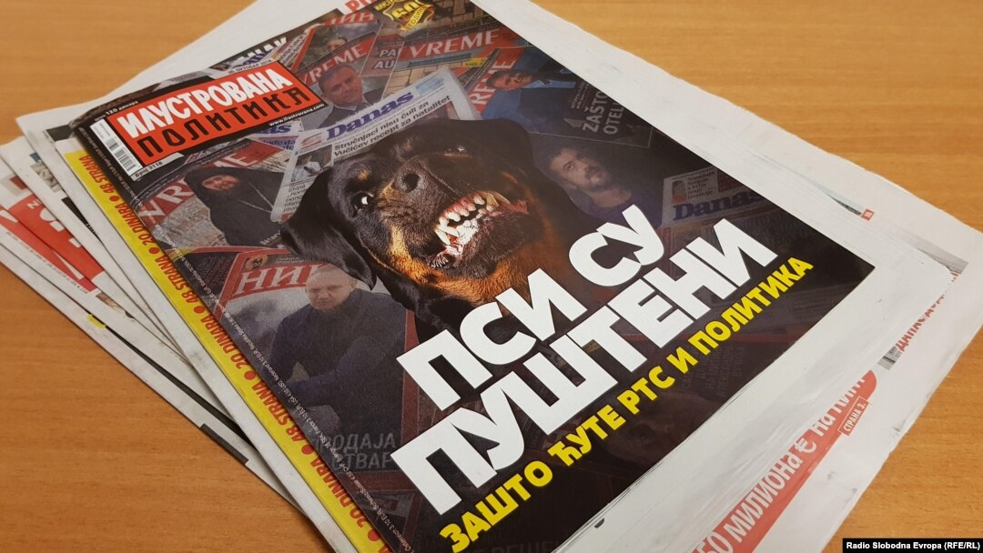 Naslovnica "Ilustrovane politike"
