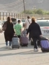 Iran / Armenia - border crossing - Iranians leaving the country amid conflict with Israel - screen grab