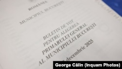 Duminică, 7 decembrie 2025, bucureștenii aleg un nou primar general.