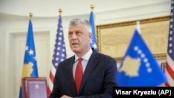 Претседателот на Косово Хашим Тачи