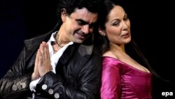 Rolando Villazón și Nino Machaidze în opera Romeo și Julieta la Festivalul de la Salzburg