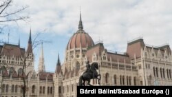 Clădirea parlamentului de la Budapesta, Ungaria.