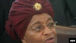 Liberian President Ellen Johnson-Sirleaf