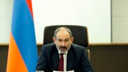 Премьер-министр Никол Пашинян участвует в заседании Евразийского межправительственного совета в режиме видеоконференции, 20 апреля 2020 г.