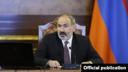 Исполняющий обязанности премьер-министра Армении Никол Пашинян