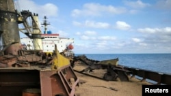 Ukraine has been shipping about 4 million tons of grain each month through the Black Sea corridor. (file photo)