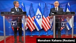 Blinken și Netanyahu s-au întâlnit la Ierusalim pe 25 mai.