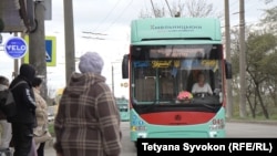 Ольга Бондар стала водійкою тролейбуса і назвала його «тролейбусом перемоги»