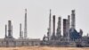 An Aramco oil facility near al-Khurj area, just south of the Saudi capital Riyadh, September 15, 2019