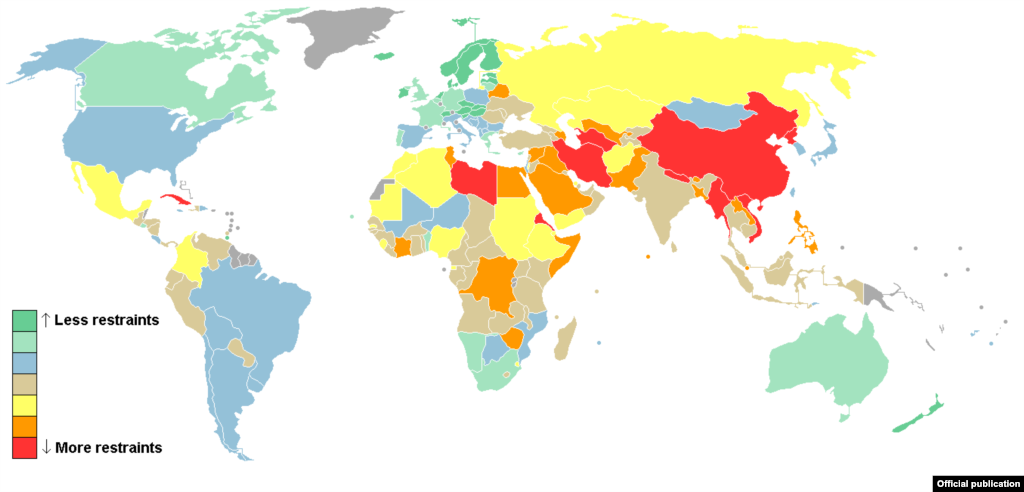 2005 World Press Freedom Index