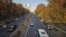 Armenia - A view of a street in Yerevan, November 22, 2025.