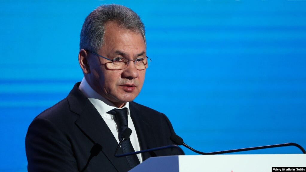 Russian Defense Minister Sergei Shoigu (file photo)