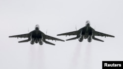 Истребители МиГ-29. Иллюстративное фото.