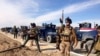 Iraqi security forces during clashes with Al Qaeda-linked militants in the city of Ramadi, 100 kilometers west of Baghdad, February 2.