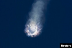 Взрыв ракеты Falcon-9 28 июня 2015 года