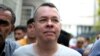 Andrew Brunson, an evangelical pastor from Black Mountain, North Carolina, arrives at his house in Izmir on July 25.