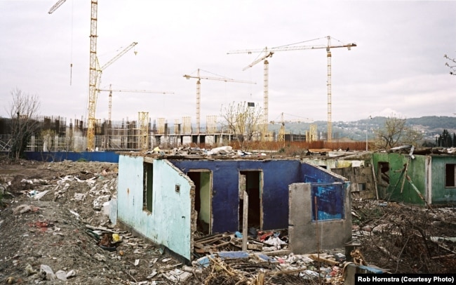 In Sochi, villages were bulldozed to make way for massive complex construction.
