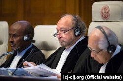 Ukraine filed the case at the International Court of Justice in January. (file photo)