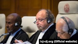 Слушания по иску Украины против России в Международном суде ООН. Гаага, 6 марта 2017 года.