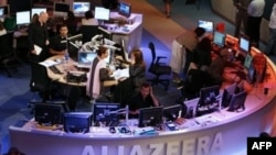 Desk u sjedištu Al-Jazeere u Kataru