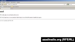 Azadlıq qəzetinin saytı