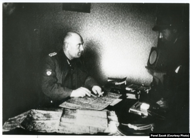 Генерал РОА Сергей Буняченко, май 1945 года