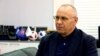 Kosovo: Agim Ademi during an interview with RFE/RL