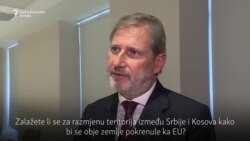 Hahn: Prepustiti Srbiji i Kosovu da se dogovore