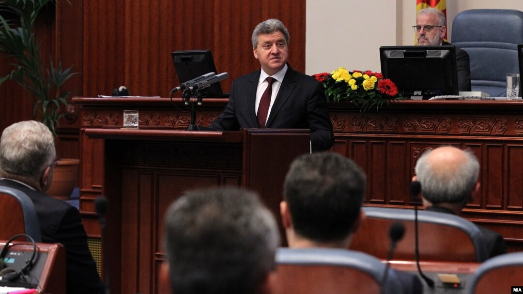 Predsednik Makedonije Đorđe Ivanov