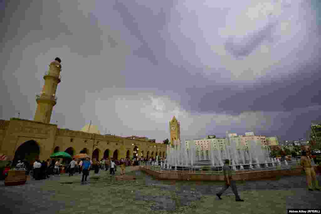 Ərbil şəhərinin mərkəzi.