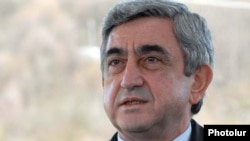 Armenian President Serzh Sarkisian