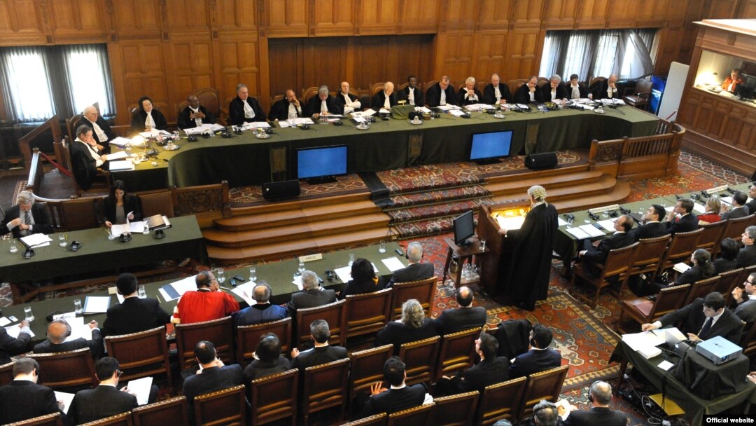 Одбраната на Македонија пред Меѓународниот суд на правдата во Хаг.