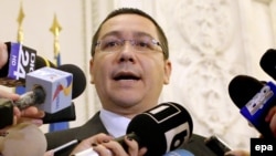 Viktor Ponta se obraća medijima nakon podnošenja ostavke