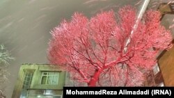 Иран-снег во Техеран,18.01.2017