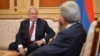 Armenia - President Serzh Sarkisian (R) meets with former Prime Minister Armen Sarkissian in Yerevan, 16 February 2017.