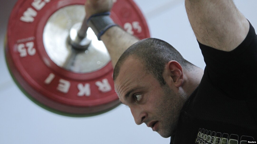 Georgian Olympic weightlifter Gia Machavariani